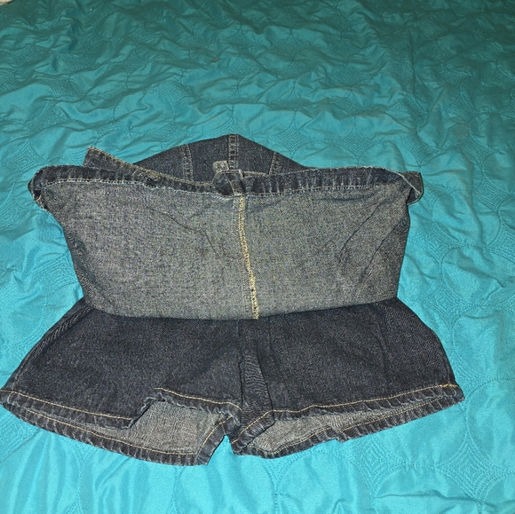 Denim skort - Picture 4 of 7
